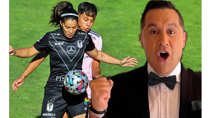 Herman Chanampa recibió reprobaciones por un comentario que hizo en el duelo que Santiago Morning le ganó a la Universidad de Chile en el Campeonato Nacional femenino.