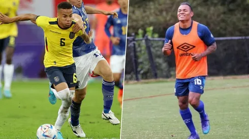 Michell Mercado tuvo problemas para hacer su debut con El Salvador.