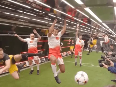 Récord mundial: Lucho Figo gana un partido a 6.000 metros de altura