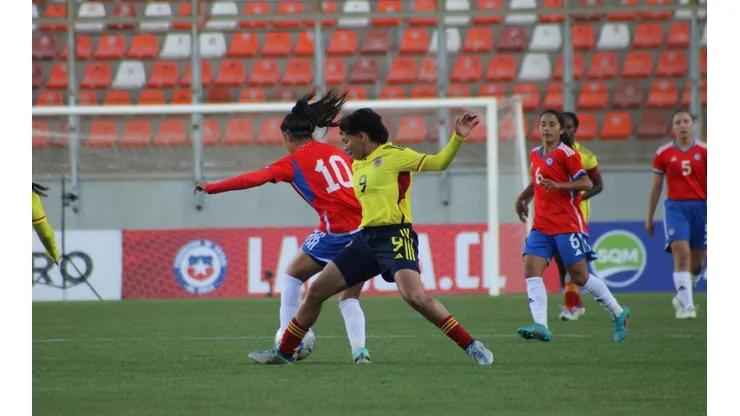 Chile versus Colombia en Calama
