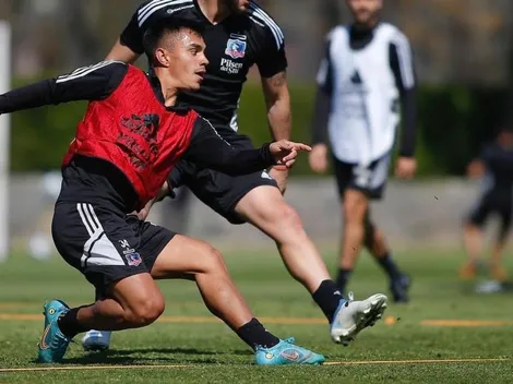 Colo Colo muestra a Pizarro entrenando en primera persona