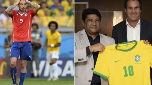 Pinilla fue agredido por Paiva en el Mundial de Brasil 2014