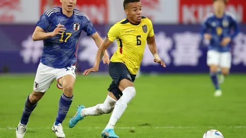 Byron Castillo fue titular y fue amonestado en el choque de Ecuador y Japón