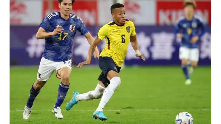 Byron Castillo fue titular y fue amonestado en el choque de Ecuador y Japón