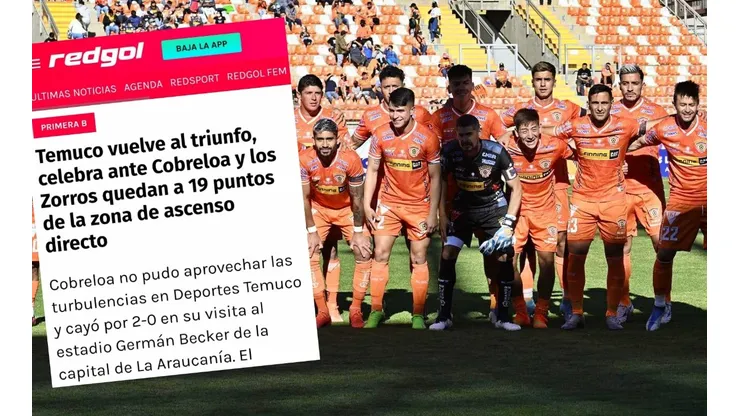 Cobreloa remontó 19 puntos en la tabla de posiciones y se puso puntero en Primera B después de cinco meses