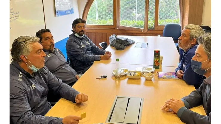 Mario Lepe, uno de los históricos de la UC que forma parte del sindicato de trabajadores de Cruzados SADP.