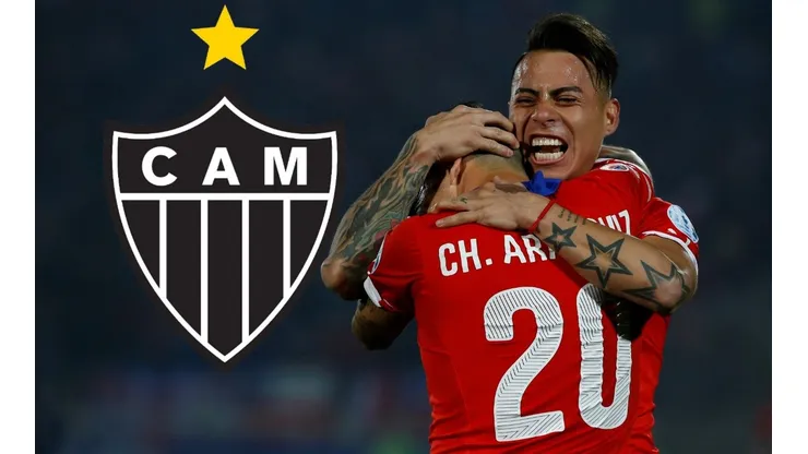 Eduardo Vargas y Charles Aránguiz podrían ser compañeros en Brasil.