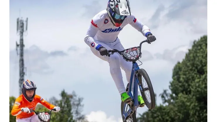 El chileno Mauricio Molina se llevó la medalla de oro en la sexta ronda de la Copa Mundial UCI de BMX.