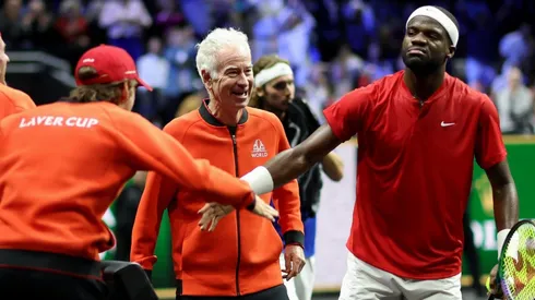 Tiafoe celebra junto al Resto del Mundo