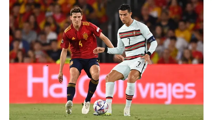 Portugal y España pelean por un lugar en la fase final de la Liga de Naciones de la UEFA.