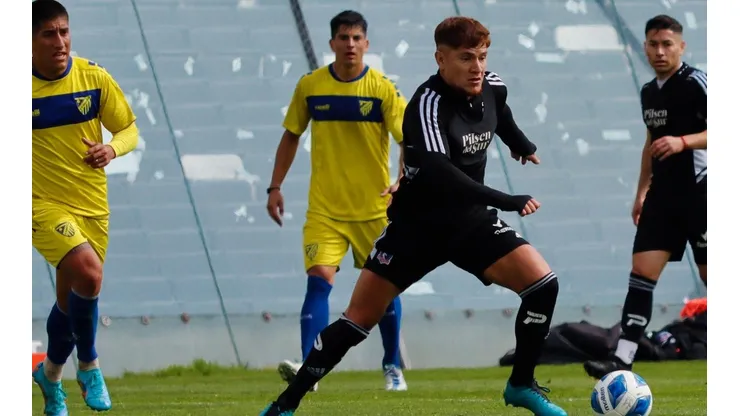 Leo Gil fue uno de los protagonistas en el amistoso de Colo Colo