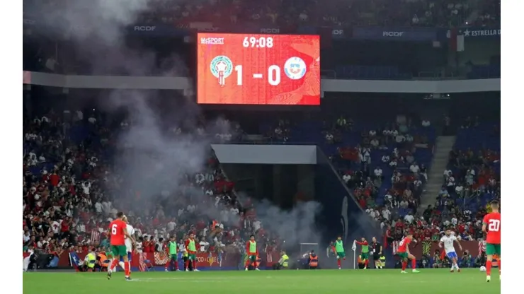 El Espanyol quedó muy enojado tras el amistoso de Chile y Marruecos en su estadio.