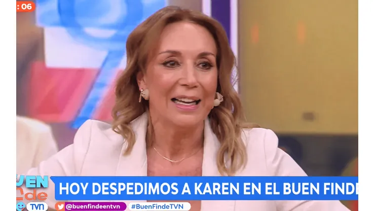 Karen Doggenweiler dijo adiós a TVN.
