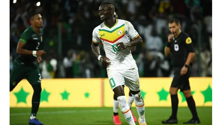 Sadio Mané marcó en el triunfo de Senegal sobre Bolivia.