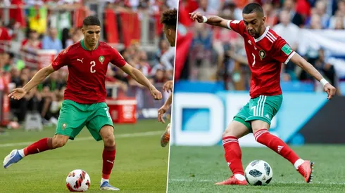 Hakimi y Ziyech son los principales referentes que tiene la selección africana.