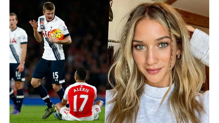 Eric Dier y Alexis Sánchez no coincidieron en camiseta, pero sí en ciudad de residencia y ahora, en la que les roba suspiros