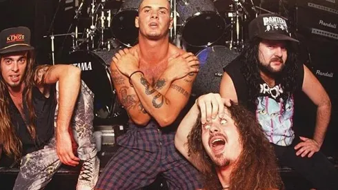 La formación original de Pantera.