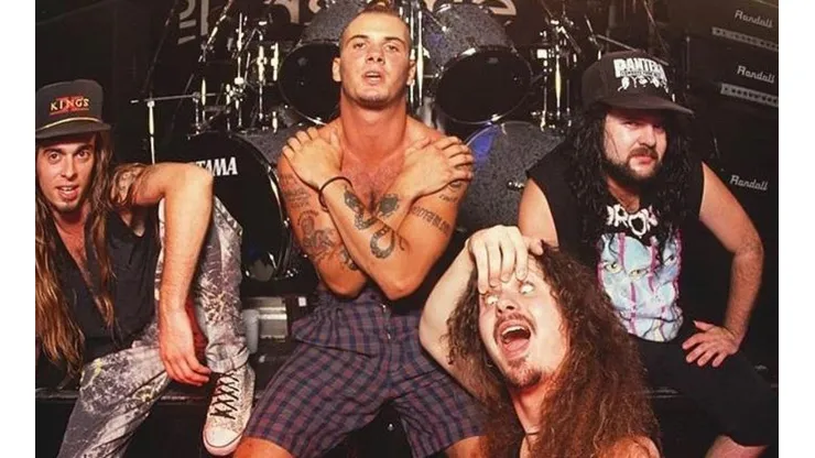 La formación original de Pantera.