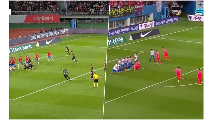 Heung-Min Son demostró su peligro en los tiros libres cercanos al área.