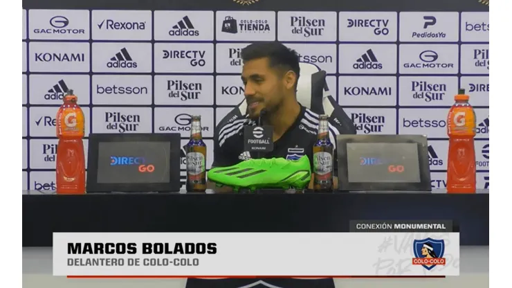 Marcos Bolados se enojó por pregunta sobre el duelo de Colo Colo contra Coquimbo que puede ayudar o perjudicar a la U en su lucha por no descender.