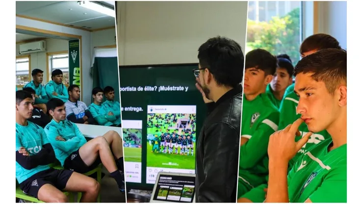 Wanderers y las charlas de capacitación sobre redes sociales a sus cadetes.
