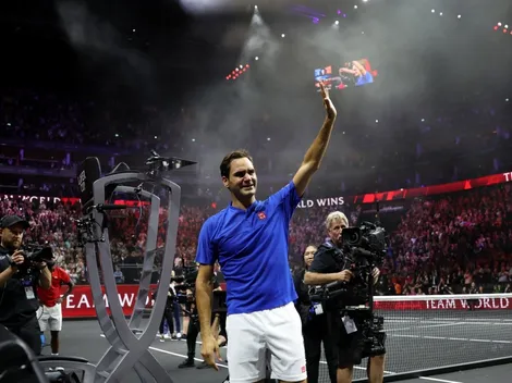 Adiós leyenda: Federer no puede con la emoción en su último juego