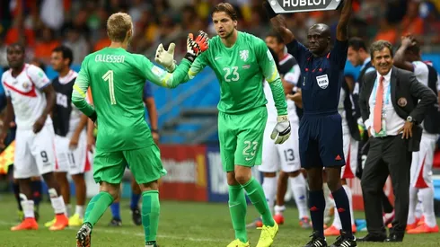 El recordado movimiento en Países Bajos durante Brasil 2014.