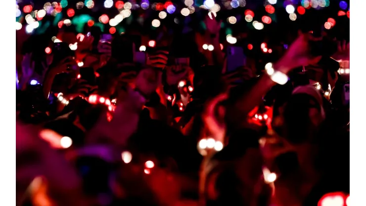 Coldplay pulseras luminosas