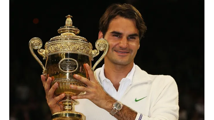El recuerdo de Federer ganando el torneo de Wimbledon 2012
