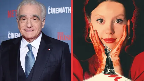 Martin Scorsese y el afiche oficial de Pearl, la precuela de X.