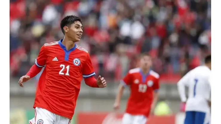 Darío Osorio ya ha brillado en selecciones menores de Chile