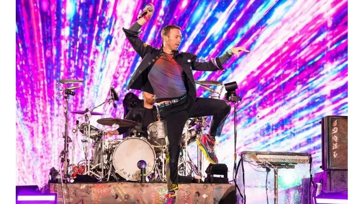 Coldplay en acción.