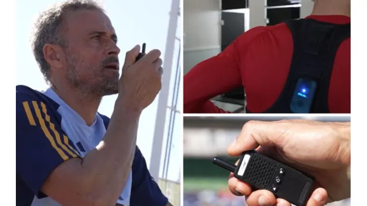 Luis Enrique ensaya una nueva forma de dar órdenes a sus jugadores