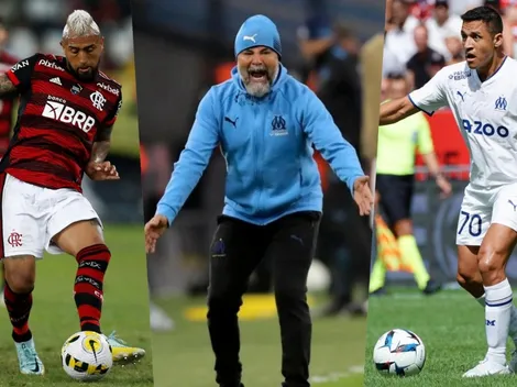 Sampaoli revela su sueño de juntar a Alexis y Vidal en Marsella