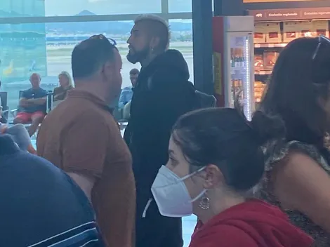 ¡Se completa la Roja! Vidal llega a España y se suma a la selección