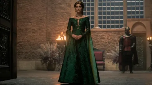 Emily Carey como Alicent Hightower en House of the Dragon.