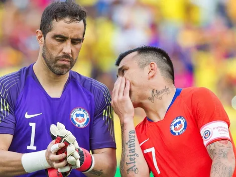 Gary Medel: "Es raro que no esté Claudio Bravo"