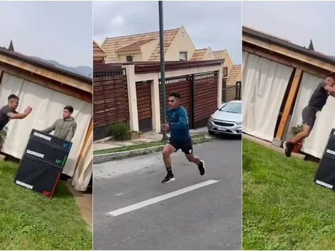 Pizarro olvida las empandas y entrena a lo Rocky el "18"