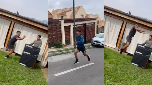 Pizarro se entrenó duro en sus días libres dieciocheros