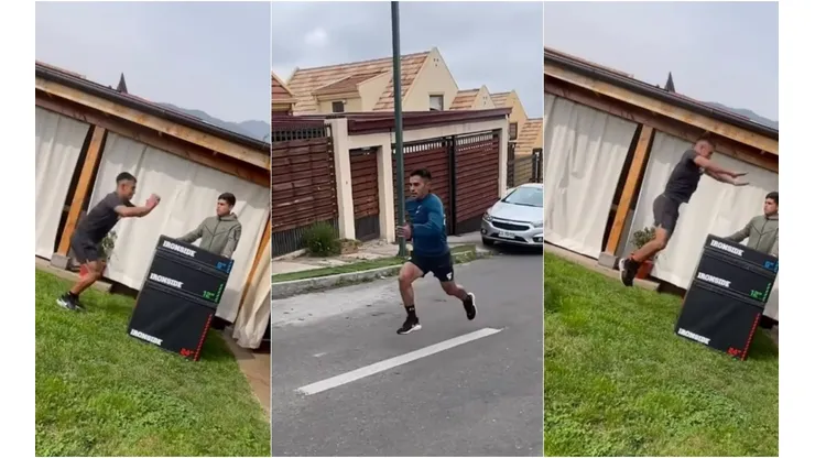 Pizarro se entrenó duro en sus días libres dieciocheros