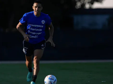 Alexis se suma a las prácticas de la Roja en Barcelona