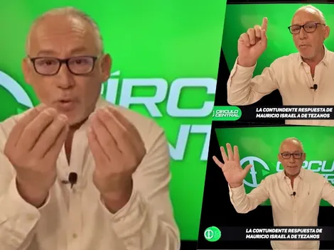 Los cinco minutos de furia de Mauricio Israel contra Manuel de Tezanos