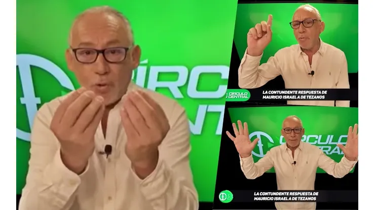 Mauricio Israel tomó los micrófonos de Círculo Central y apuntó al Manuel de Tezanos, quien le hizo una durísima crítica