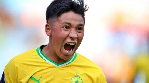 El chileno Marcelo Allende lleva tres goles con la camiseta de Mamelodi Sundowns en Sudáfrica