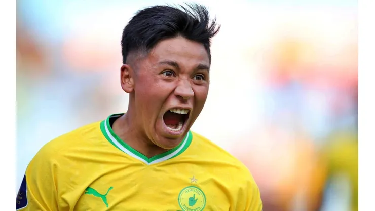 El chileno Marcelo Allende lleva tres goles con la camiseta de Mamelodi Sundowns en Sudáfrica