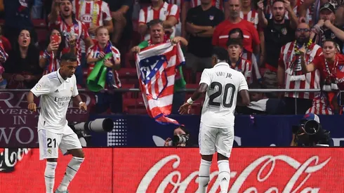 Rodrygo y Vinicius bailaron tras el gol de la apertura de la cuenta