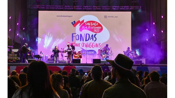 ¿Quiénes se presentan hoy en las Fondas de Parque O'Higgins?