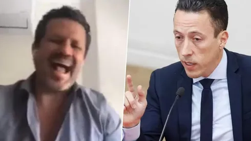 Abogado de Byron Castillo se ríe a carcajadas del abogado de la FFCh, Eduardo Carlezzo.