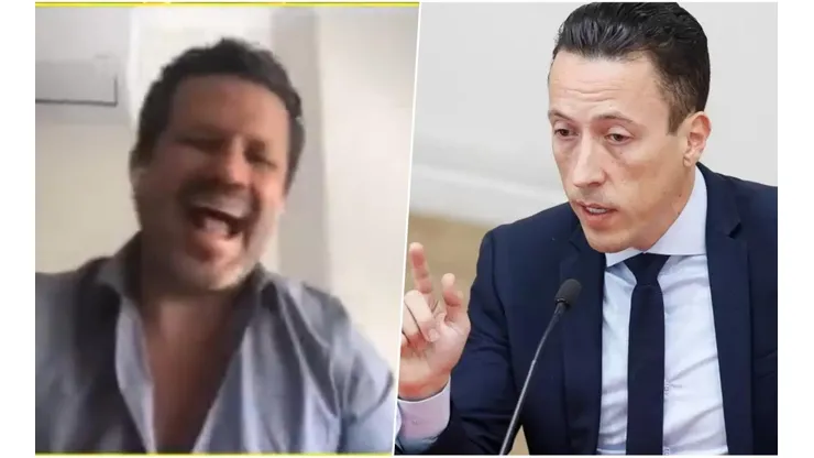 Abogado de Byron Castillo se ríe a carcajadas del abogado de la FFCh, Eduardo Carlezzo.