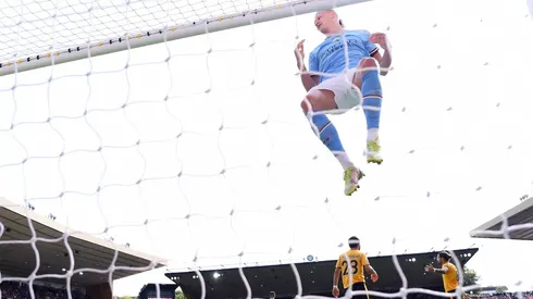 Erling Haaland convierte gol en séptimo partido consecutivo del Manchester City.